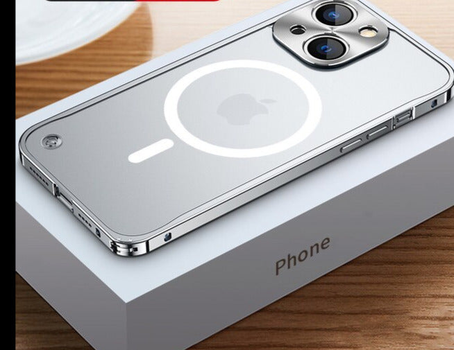 Cooler Trend™ Metal Magnetic Phone Case For iPhones