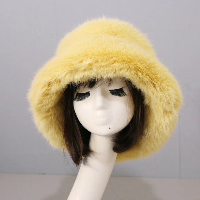 Cooler Trend™ Faux Fur Bucket Hat