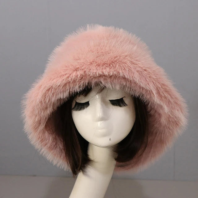 Cooler Trend™ Faux Fur Bucket Hat