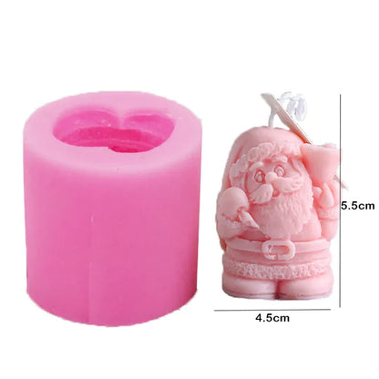 Cooler Trend™  ADD-ON Christmas Series Silicone Candle Mold 15% OFF TOTAL (OPTIONAL)