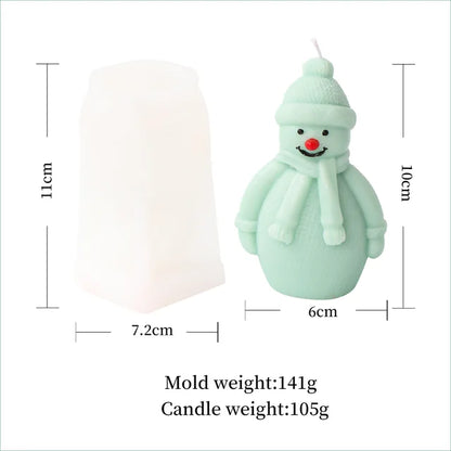 Cooler Trend™  ADD-ON Christmas Series Silicone Candle Mold 15% OFF TOTAL (OPTIONAL)