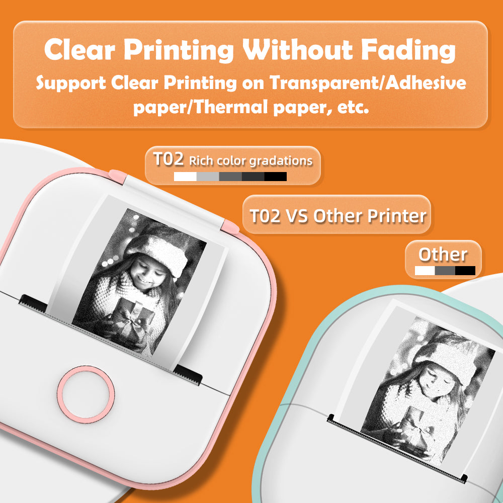 Cooler Trend™ Bluetooth-Compatible Pocket Printer