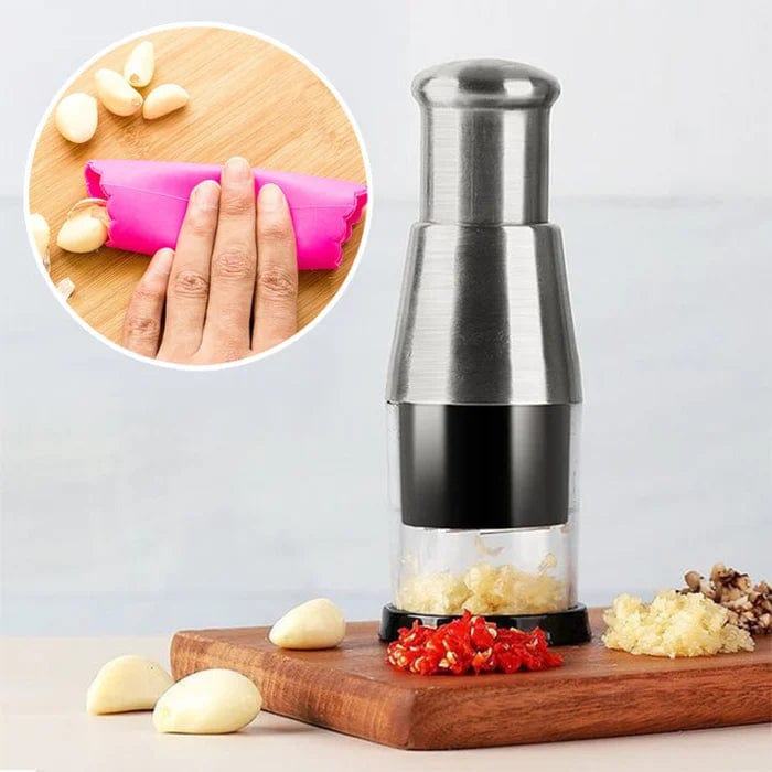 Cooler Trend™ Hand Press Garlic Chopper