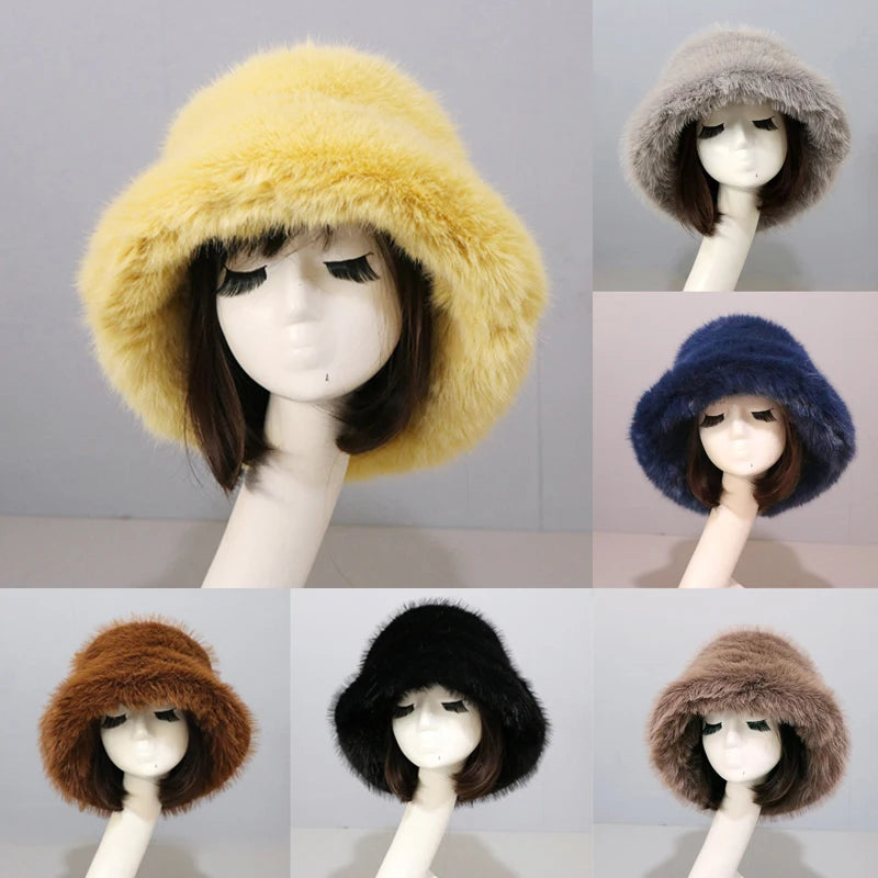 Cooler Trend™ Faux Fur Bucket Hat